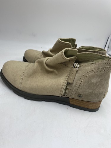 Sorel Major Low Canvas Suede Beige Tan 