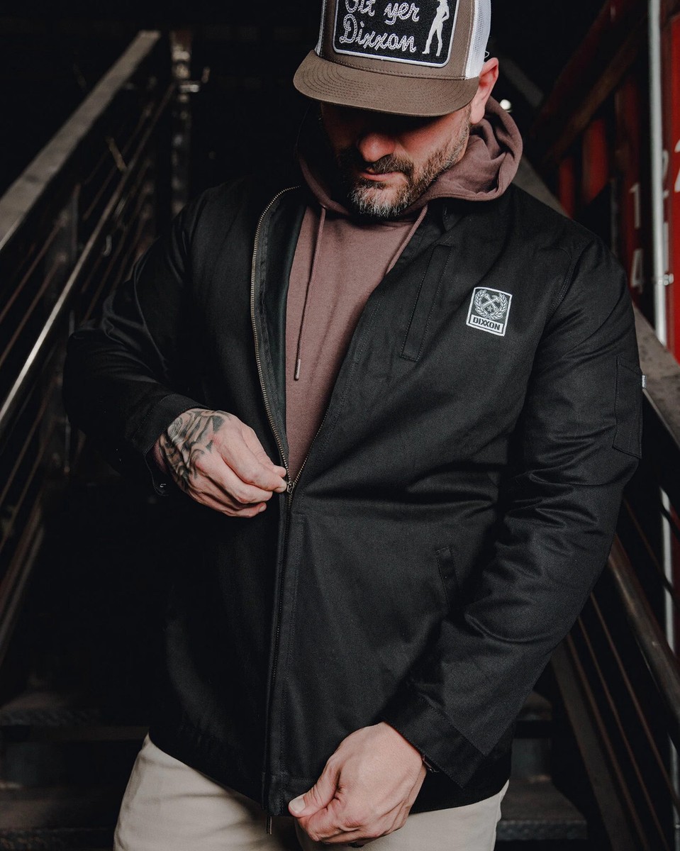 NWT Dixxon Flannel Kennedy Unlined Canvas Work Jacket in Black | eBay