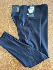 Women s Under Armour Black Compression Ankle Leggings Size Small NWT