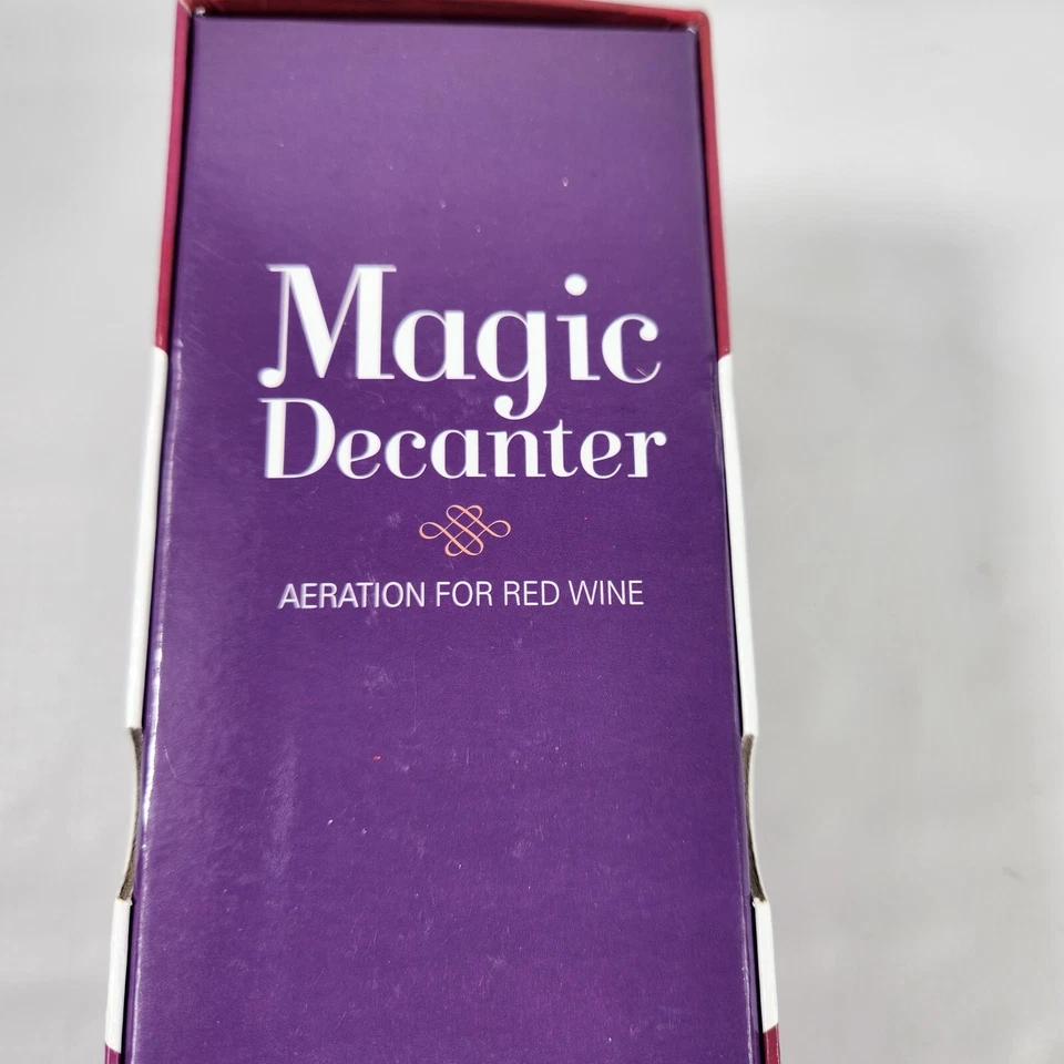 Magic Decanter Aeration for Red Wine NEW Traveling Vineyard Open Box - Image 2 of 4