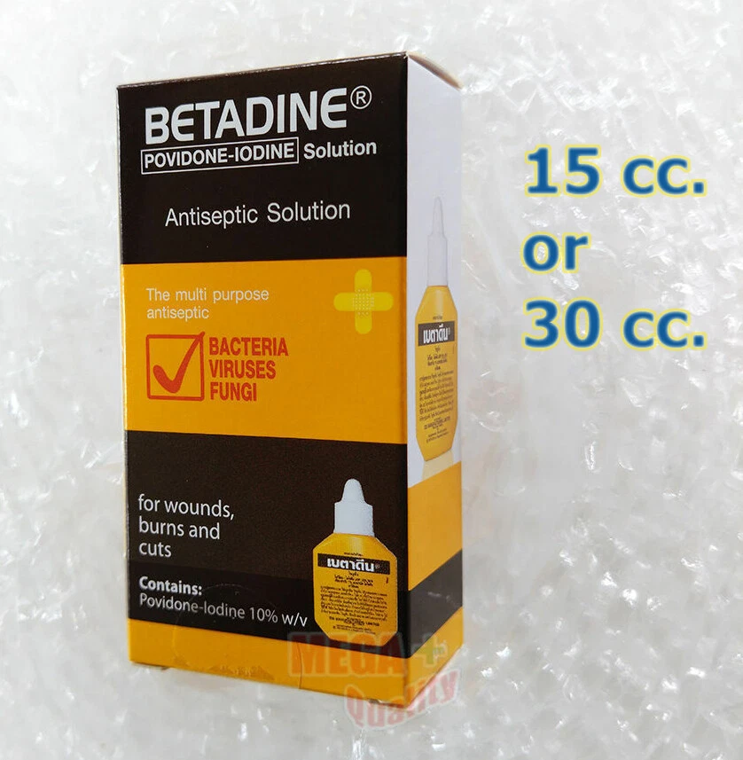 Iodine online for cuts