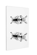 Bristan 1901 recessed thermostatic shower mixer valve in chrome. N2SHCVOC
