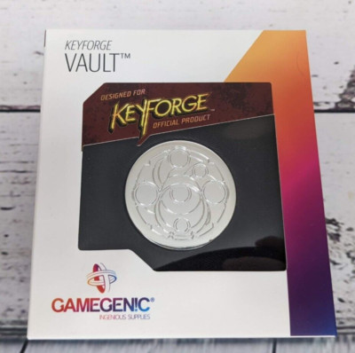 KeyForge Vault Deck Box Black Sealed Holds 3 Archon Decks Premium FFG Gamegenic