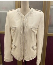 Escada 100% Lamb Leather Jacket , M