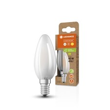 Image of LEDVANCE 2.9W E14 Frosted Ultra Efficient LED Warm White Dimmable Candle Bulb