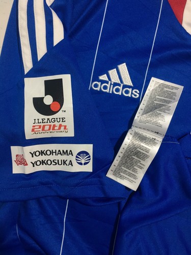 YOKOHAMA F MARINOS TOMISAWA PLAYER 2013 ADIDAS FOOTBALL SHIRT SOCCER JERSEY L - Picture 11 of 12