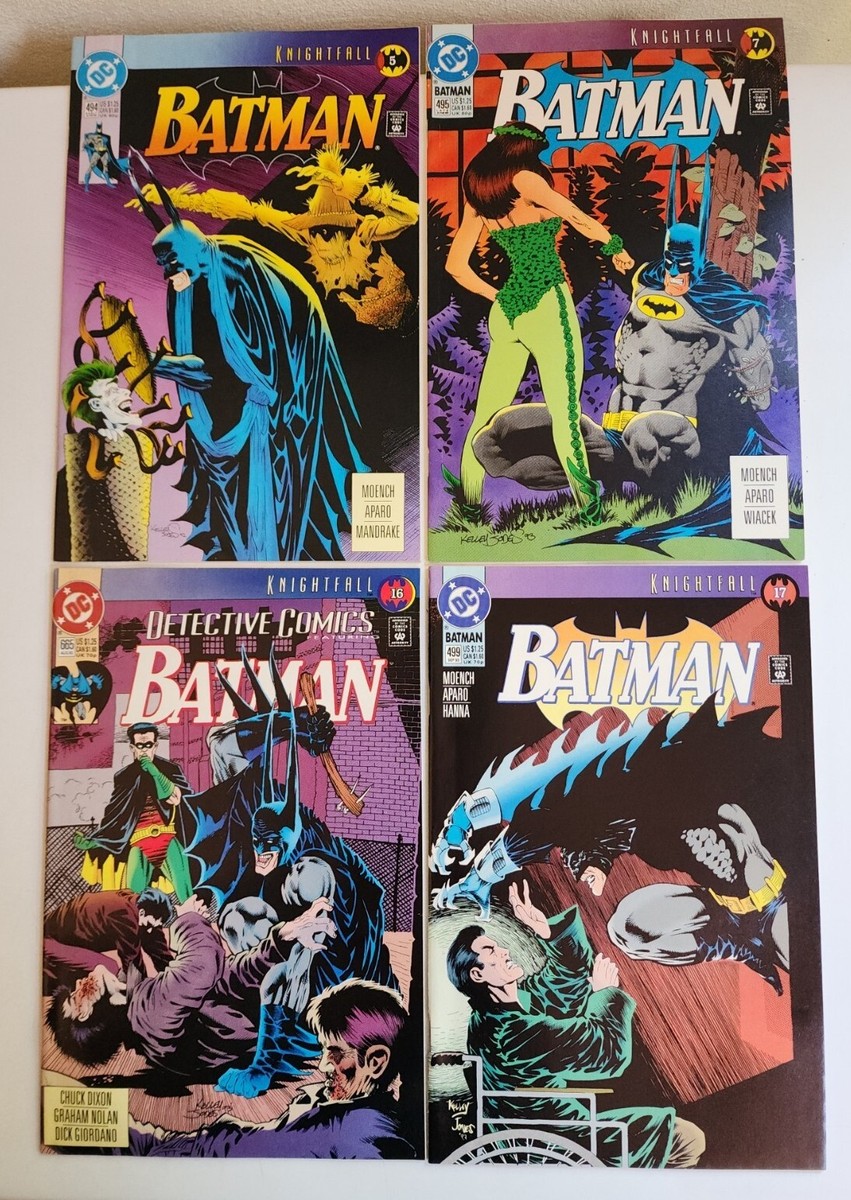 アメコミ Batman Knightfall #495 CGC9.4 Amazon.com: Batman #494 VF ; DC comic book | Knightfall 5