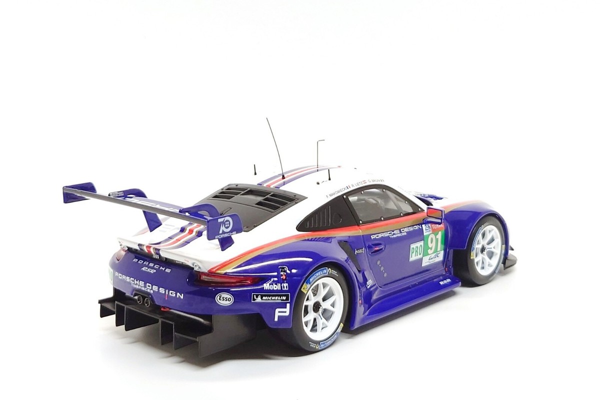 ixo 1:18 Porsche 911 GT3 RSR #91 Rothmans - 24h Le Mans 2018 | eBay