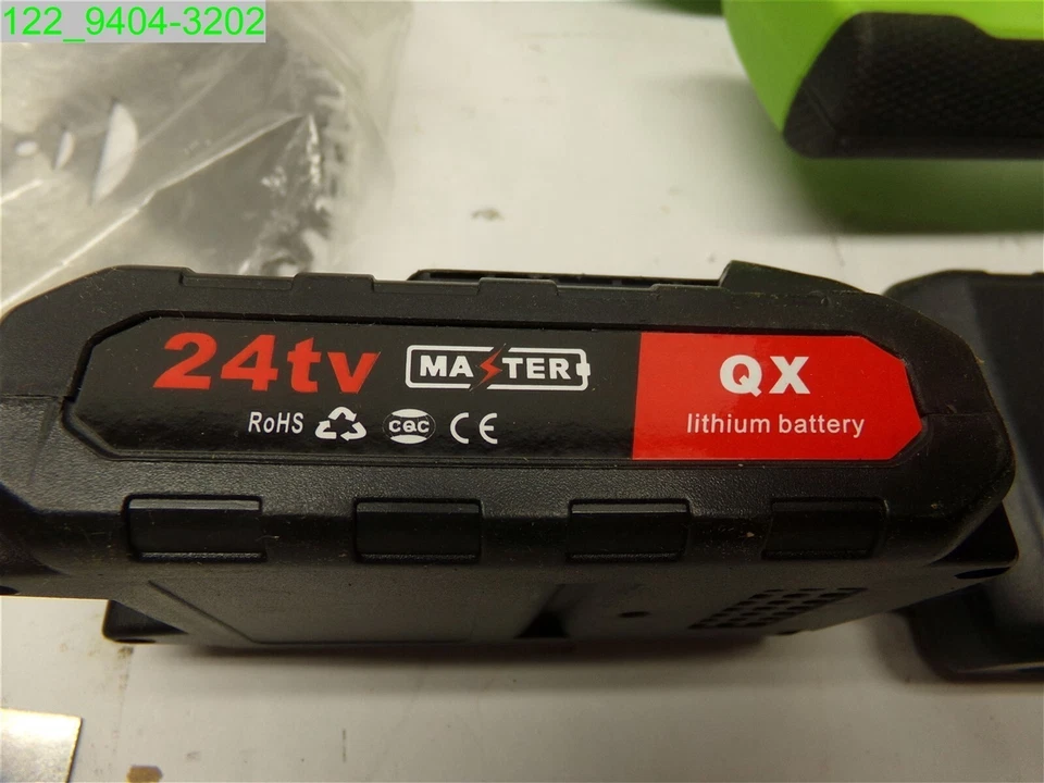 Weed Eater con cuchillas, 2 baterías de iones de litio con cargador, Weed Wacker QX-001 Foto 2 de 3