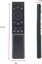 New IR Remote Replace for SAMSUNG Crystal Smart TV UN65DU6900FXZA-No Voice Key
