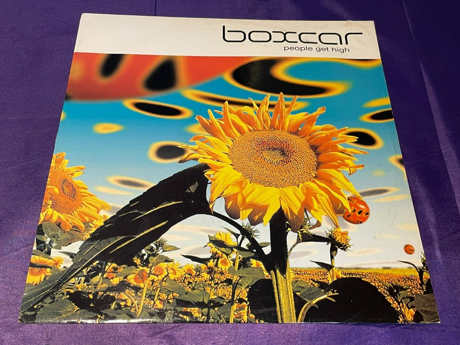 Boxcar - People Get High - Vinyl Record 12"" Single - 1995 Pulse 8 Records