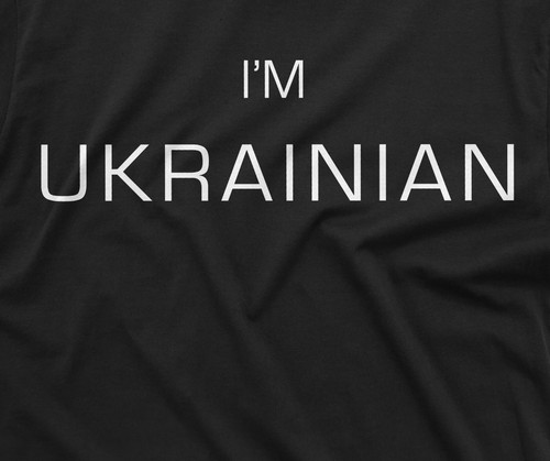 I'M Ukrainian T-shirt President Zelenskyy Ukraine Support Tee Shirt я українець - Picture 3 of 10