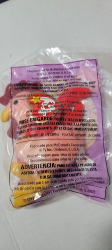 1999 Ty Teenie Beanie Babies McDonald's Toy Strut The Rooster #7, Brand New - Picture 2 of 2