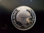 1 Troy Ounce .999 Fine Silver NY Giants Super Bowl XXI Champions 1987 Stadium