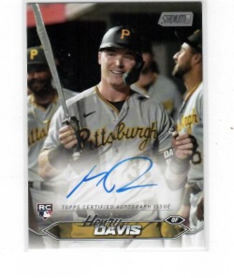 2024 Topps Stadium Club Autograph #SCBA-HD Henry Davis RC - Rookie Card ID:58926