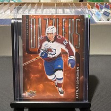 2025-26 Upper Deck Series 2 Dazzlers Orange Artturi Lehkonen DZ-71 Avalanche