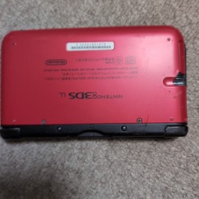 Nintendo Nintendo 3DS LL Console Red Black No Accessories