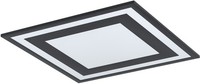 Modern Flache Deckenleuchten 2900LM IP20 4000K Weiß Schwarz