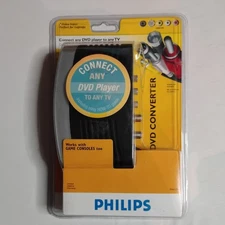 Philips RF Modulator: Model PH61159, Video RCA to Coaxial Converter, S-Video 🆕