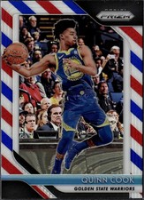 2018-19 Panini Prizm #232 Quinn Cook Prizms Red White and Blue