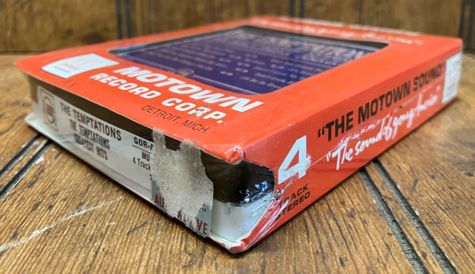 The Temptations Greatest Hits 4-Track Stereo Tape Cartridge Sealed - Image 4 of 4