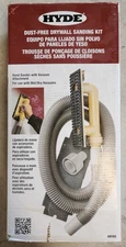 Hyde Tools 09165 Dust-Free Drywall Vacuum Hand Sander with 6-Foot Hose