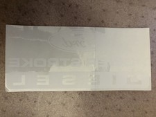 Ford Powerstroke Diesel Vinyl Decal Window Sticker White Wall Truck 3.5. X 8