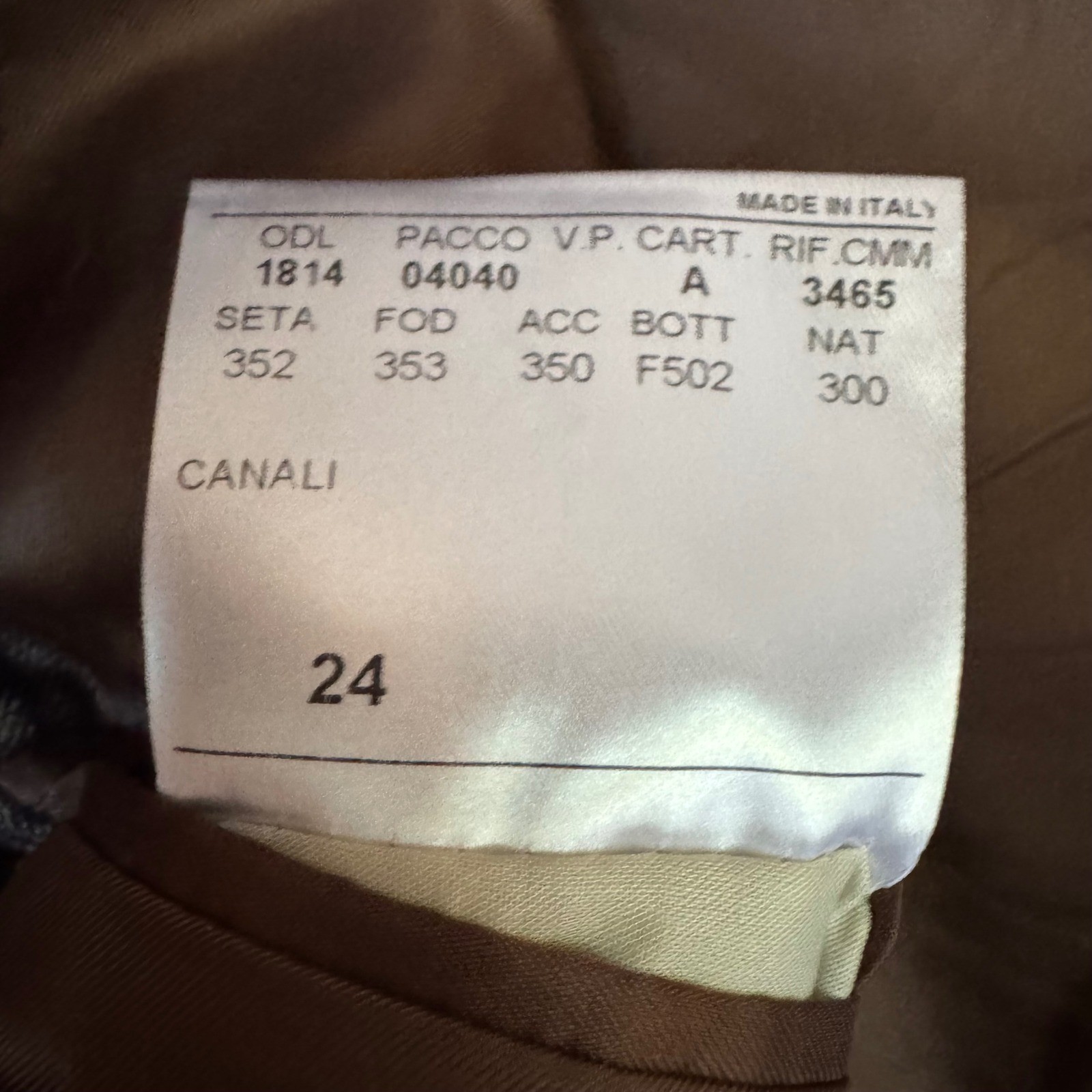 Canali Blazer 1934 Silk Wool Check Blazer Plaid M… - image 11