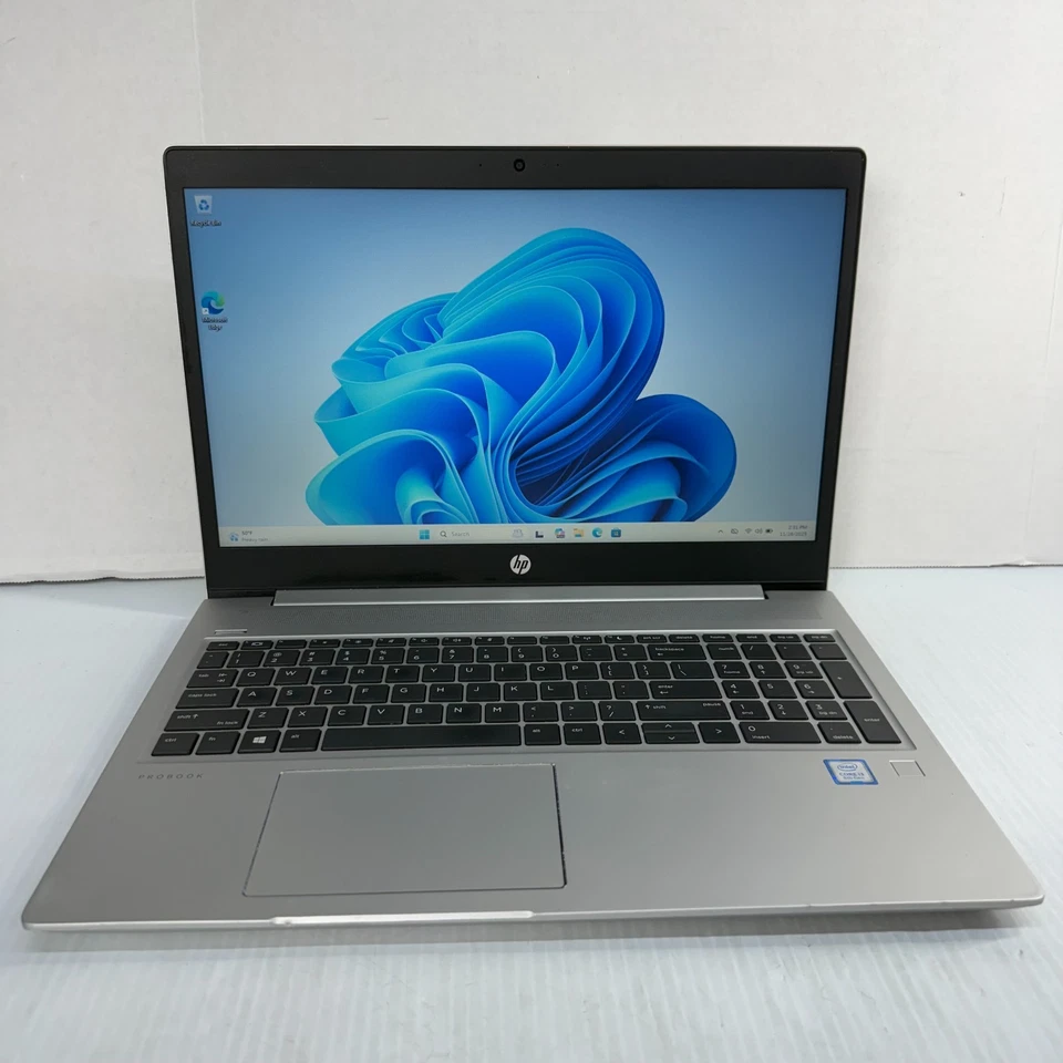 HP ProBook 450 G6 i3-8145U 15.6" Windows 11 Pro Laptop 256GB NVMe SSD 16GB RAM - Image 3 of 4