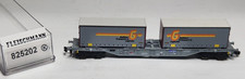 Fleischmann Spur N 825202 Containertragwagen ...