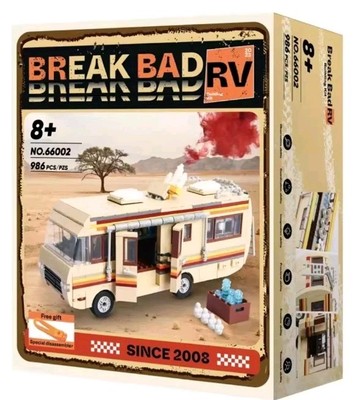 MOC BREAKING BAD 968 STÜCK/SET BLOCKSTEINE BAU MODELL WOHNMOBIL