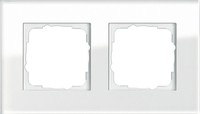 GIRA 21212 Esprit Glass - White - Screwless - 95mm - 166mm - 9.85mm - 1pc(s)