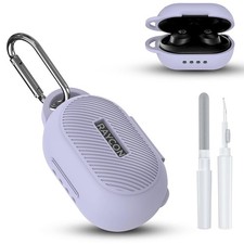 Purple Raycon Everyday Classic Shockproof Soft Silicone Case for Headphones