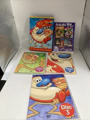 The Ren & Stimpy Show: The First & Second Seasons  Uncut Mint Condition See Pics