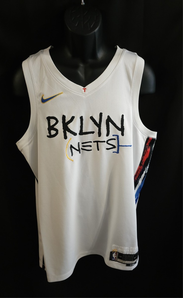 brooklyn nets jean michel basquiat jersey