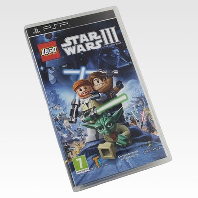 LEGO Star Wars III The Clone Wars PSP Playstation PAL 2 Spanisch Spanien