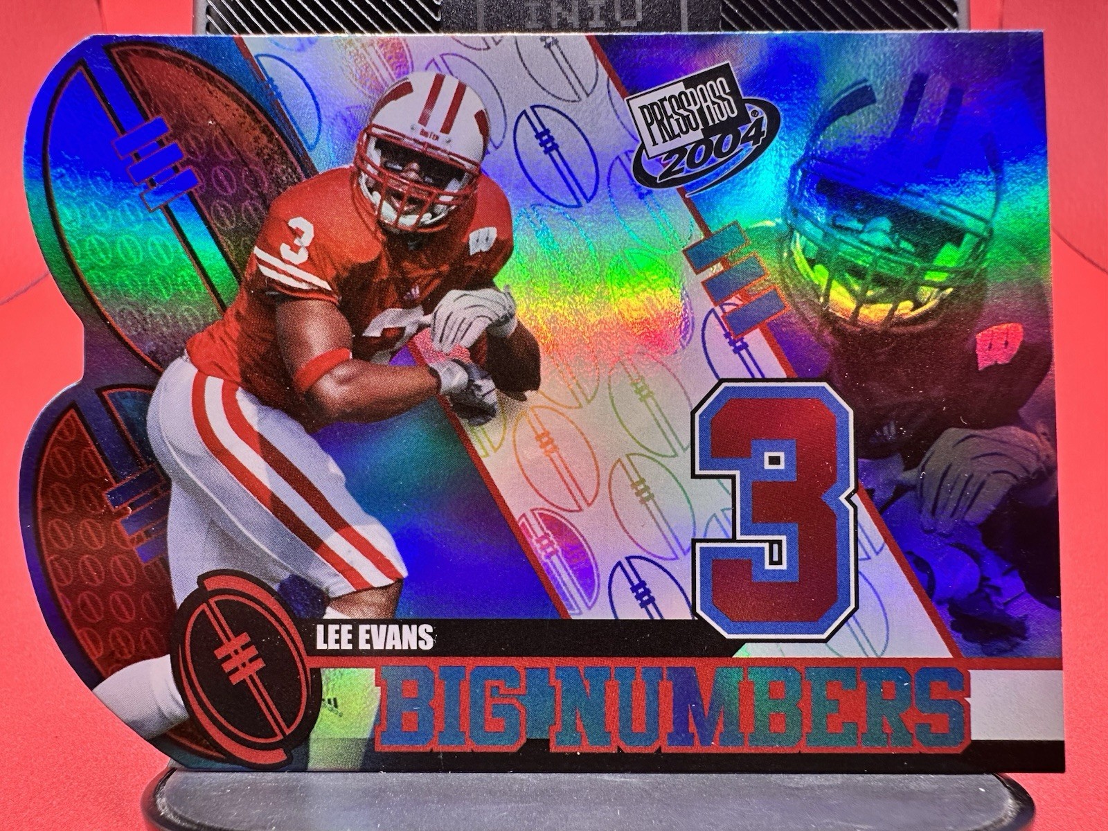 Lee Evans Press Pass Big Numbers #BN5 Big Numbers