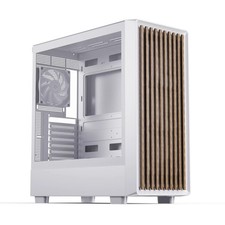PC Case Wood Front Computer Case ATX M-ATX Mini-ITX White Midi Office Elegant