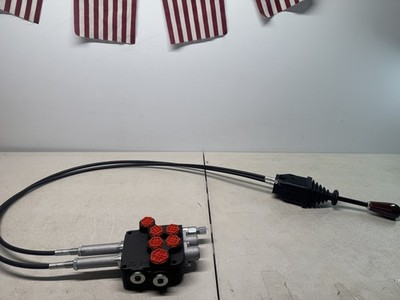 TaiShi P80 2-Spool Hydraulic Valve 21 GPM Joystick Control