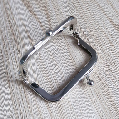 Chiusure cornice borsa chiusura quadrata oro bocca 8,5 cm accessori realizzazione - Foto 5 di 12
