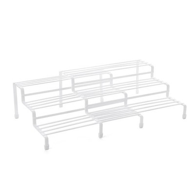 Mainstays 3-Tier Expandable Spice Rack, White