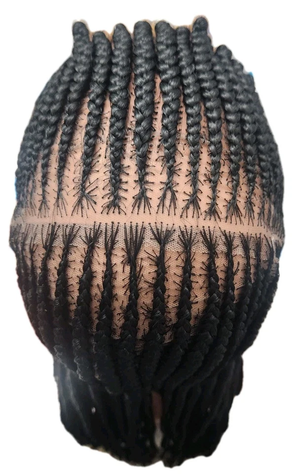 Peluca delantera Cornrows Lace. Foto 4 de 4