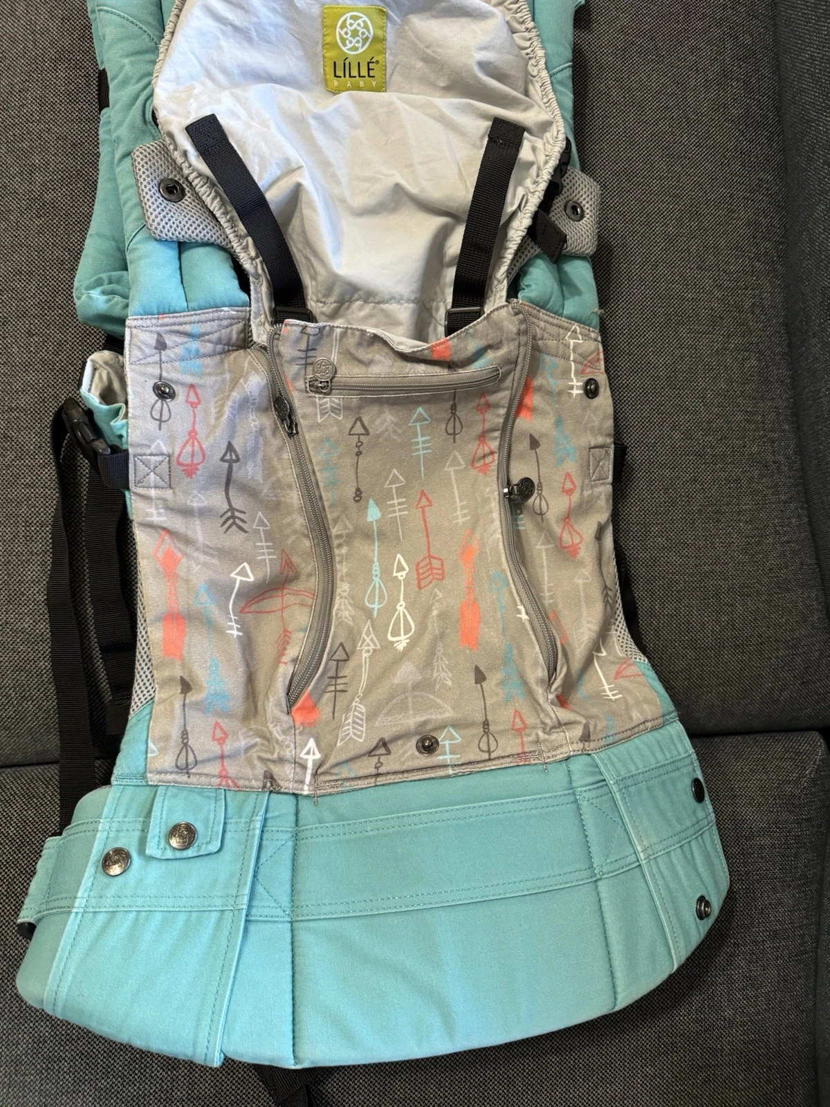 LÍLLÉbaby the COMPLETE All Seasons 6 position carrier- Cupid's Arrow