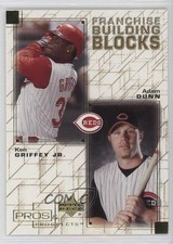 2001 Pros & Prospects Franchise Building Blocks Adam Dunn Ken Griffey Jr HOF g5i