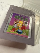 The Simpsons Bart vs the Juggernauts (Nintendo GameBoy, 1992) Cartridge Only