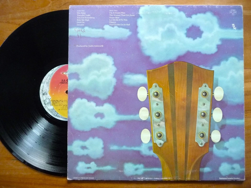 J.J. CALE  Troubadour - Shelter Records 27.323 / F 1976 - Photo 2/2