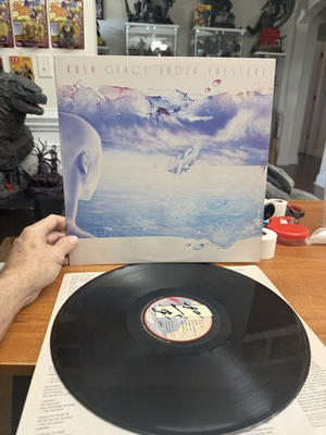 #ad RUSH Grace Under Pressure LP Original press VG vinyl $24.41