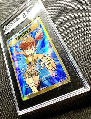 2016 Pokemon Evolutions #108 Misty's Determination Ultra Rare 8.5