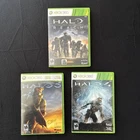 XBOX  360 halo 3,4 And Reach games bundle See Description