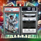 2022 BOWMANS BEST AARON JUDGE YANKEES AQUA LAVA REFRACTOR SP #33 113/199 PSA 8